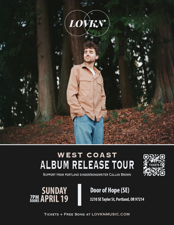 LOVKN Album Release Tour - Portland, OR - April 19, 2026