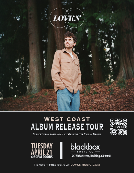 LOVKN Album Release Tour - Redding, CA - April 21, 2026