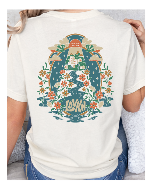 LOVKN River Tee (Vintage White)