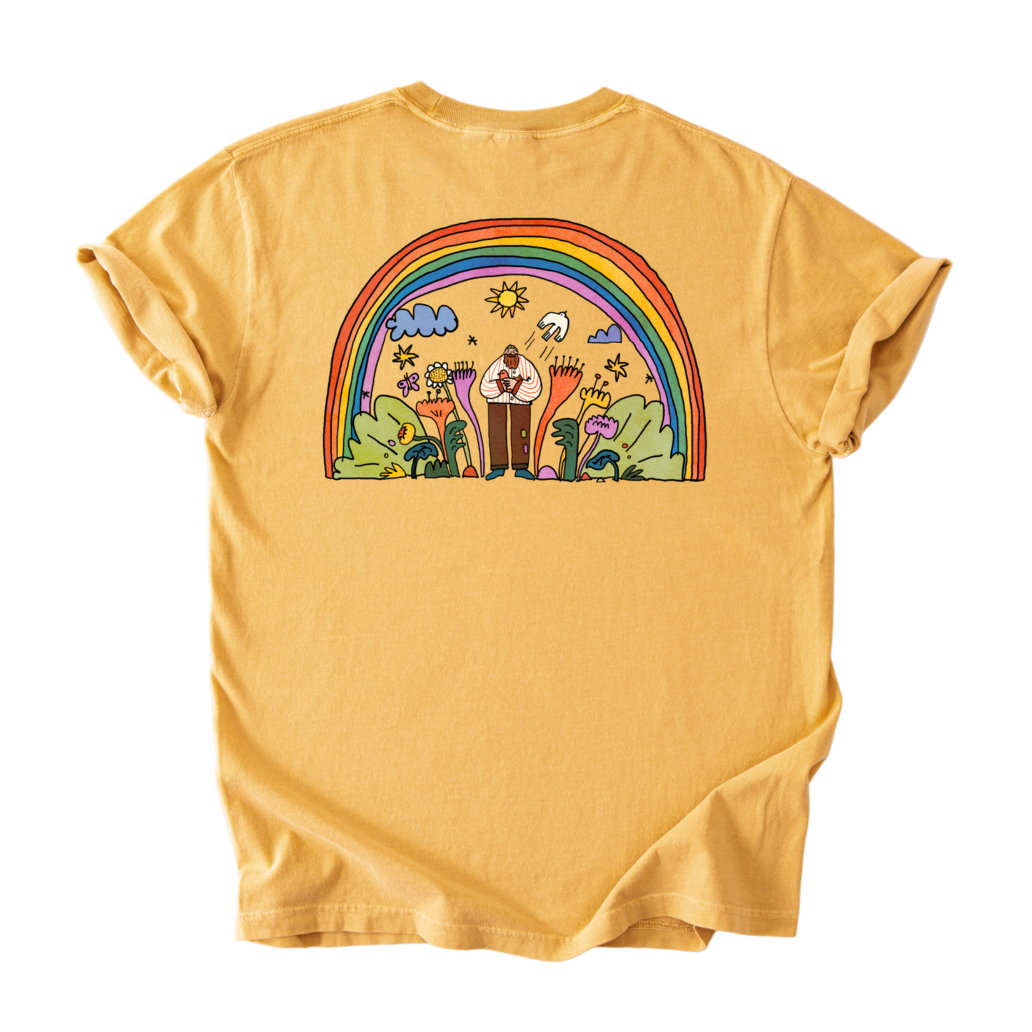 Childlike Tee (Vintage Yellow)