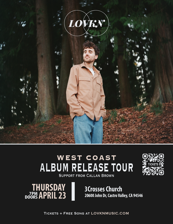 LOVKN Album Release Tour - Castro Valley, CA (Bay Area) - April 23, 2026