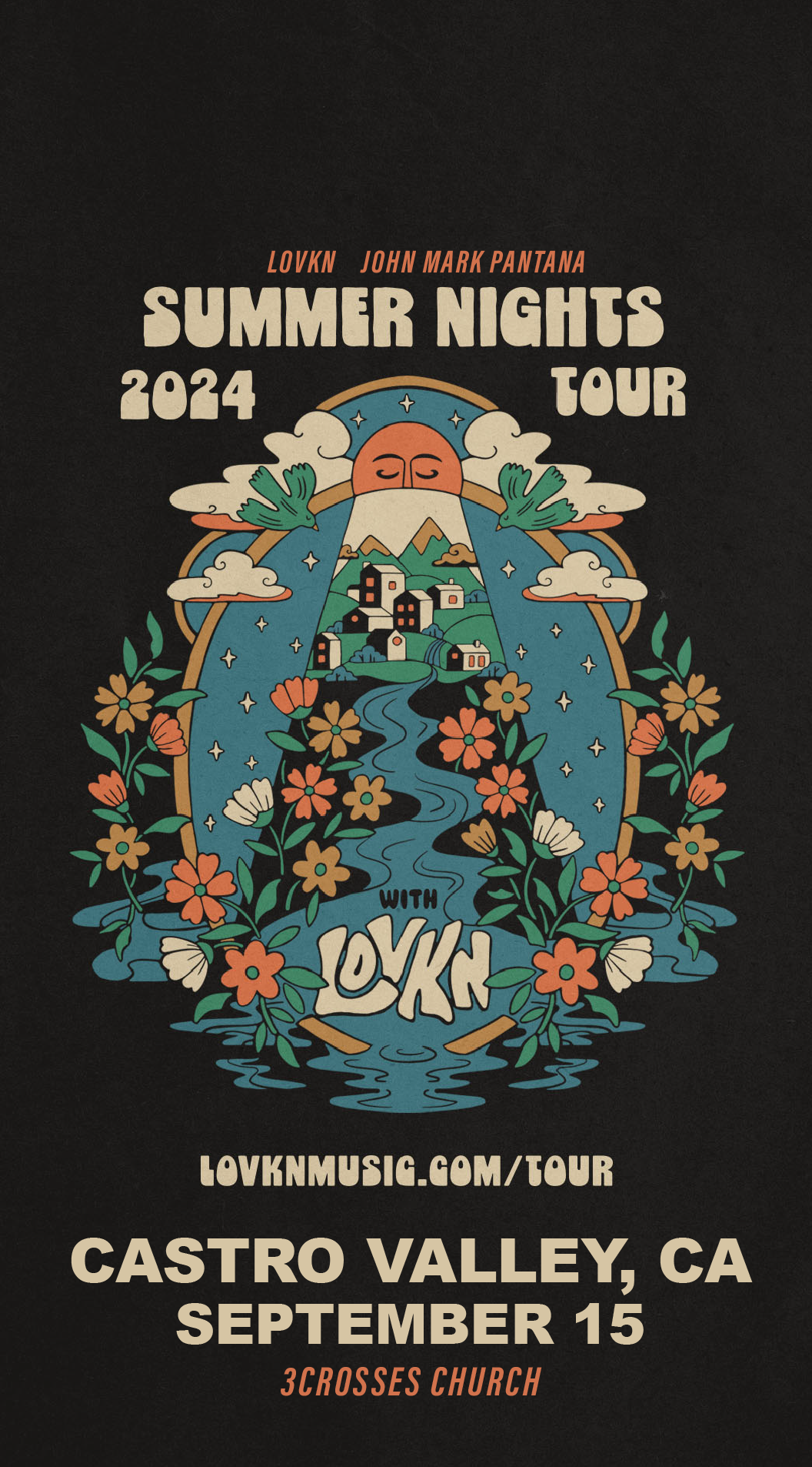 Castro Valley, CA | September 15 | LOVKN Summer Nights Tour 2024 (w/John Mark Pantana)
