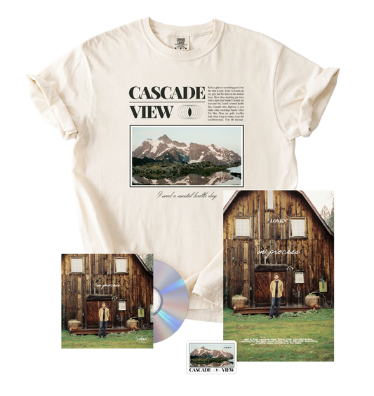 LOVKN / In Process CD, Tee, Poster and Sticker - Ultimate Bundle