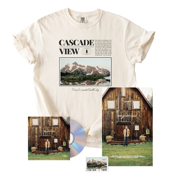 LOVKN / In Process CD, Tee, Poster and Sticker - Ultimate Bundle