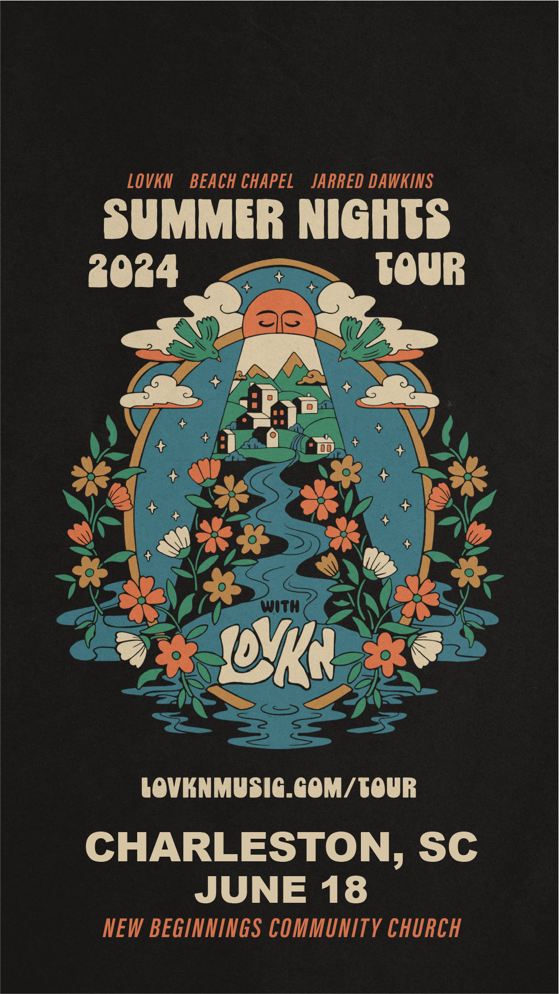 Charleston, SC | June 18 | LOVKN Summer Nights Tour 2024 (w/Beach Chapel, Jarred Dawkins)