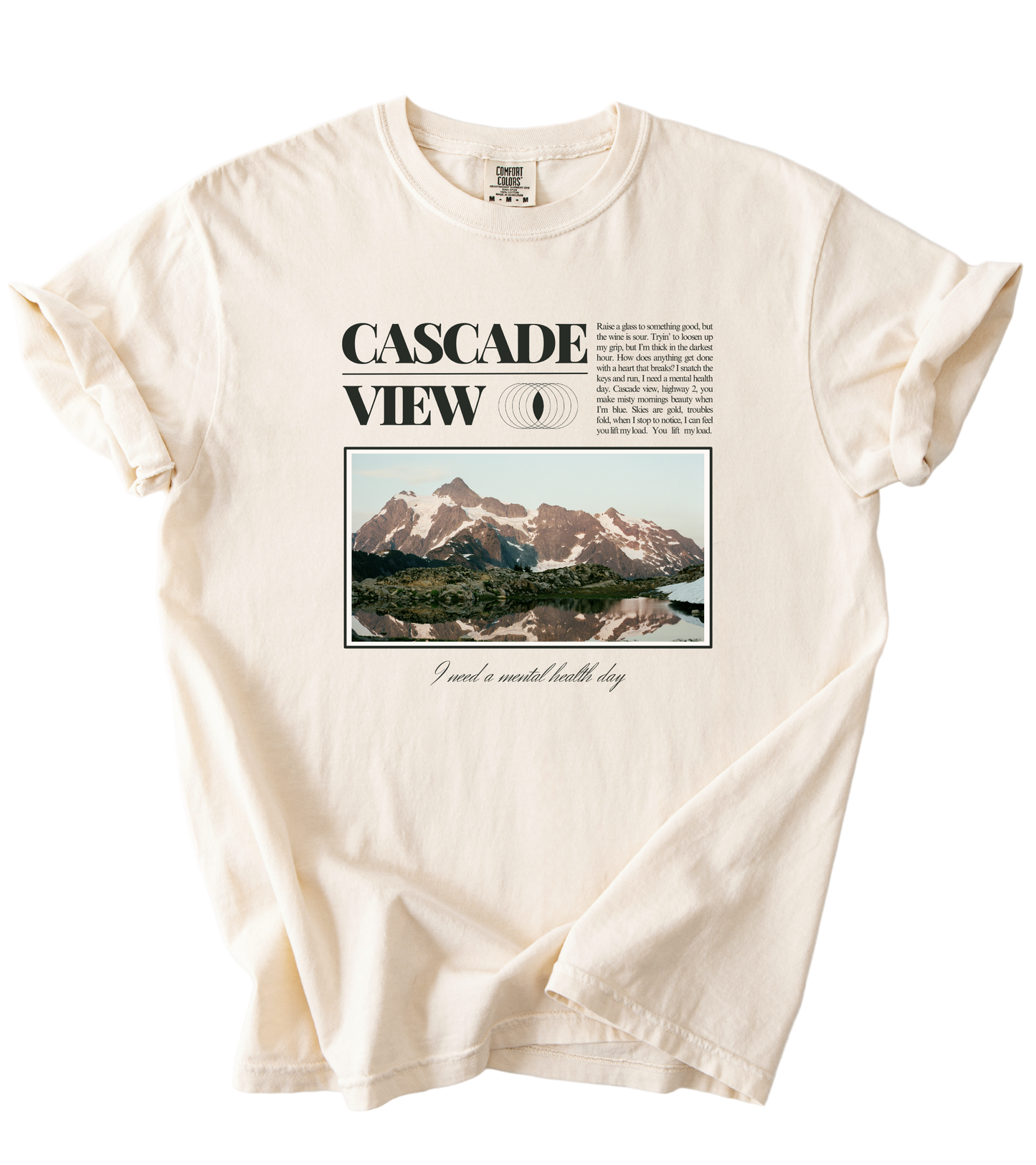 Cascade View Tee (Vintage White) (Pre-Order)