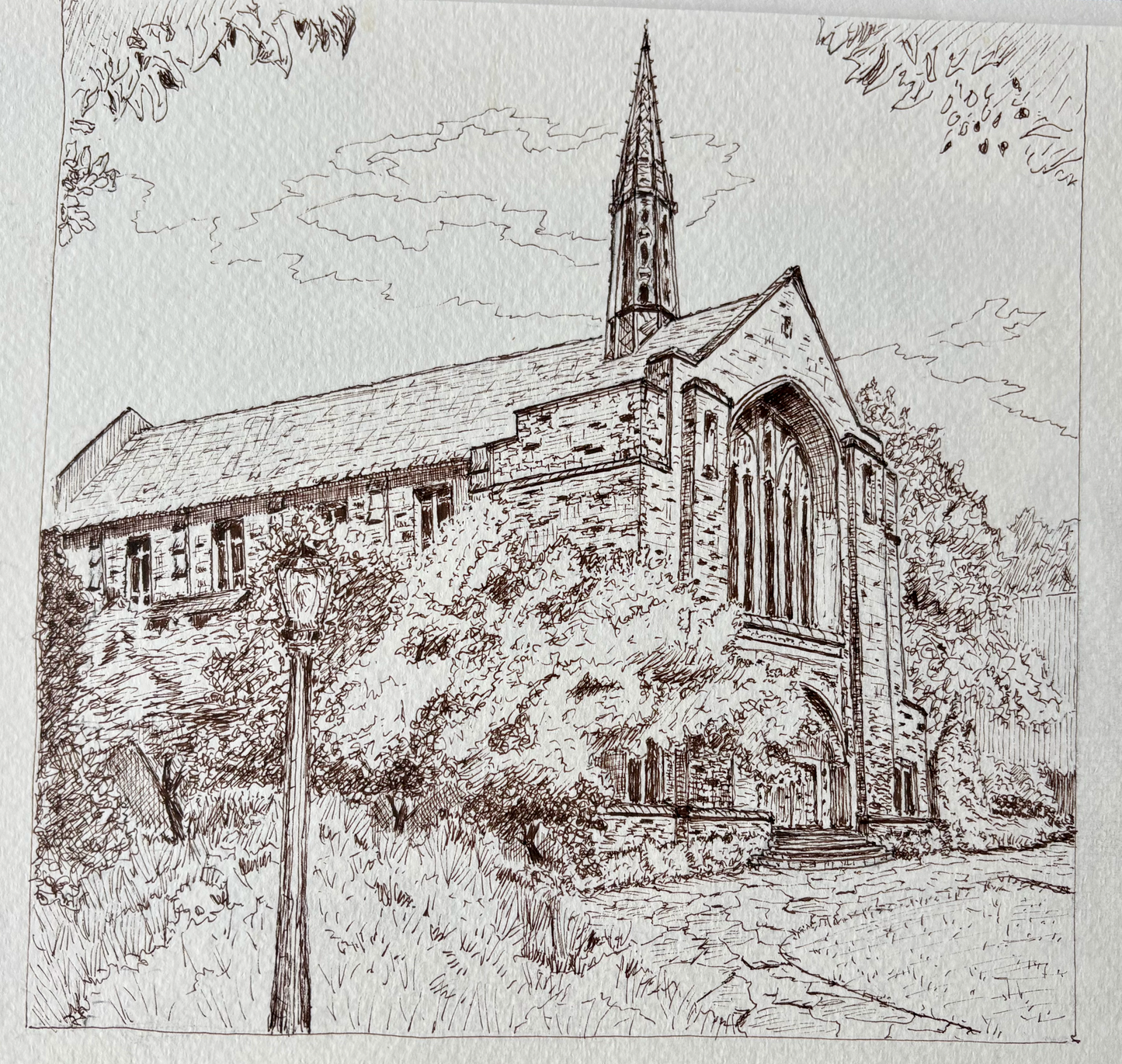 LOVKN Original Landscape Artwork (watercolor or ink)