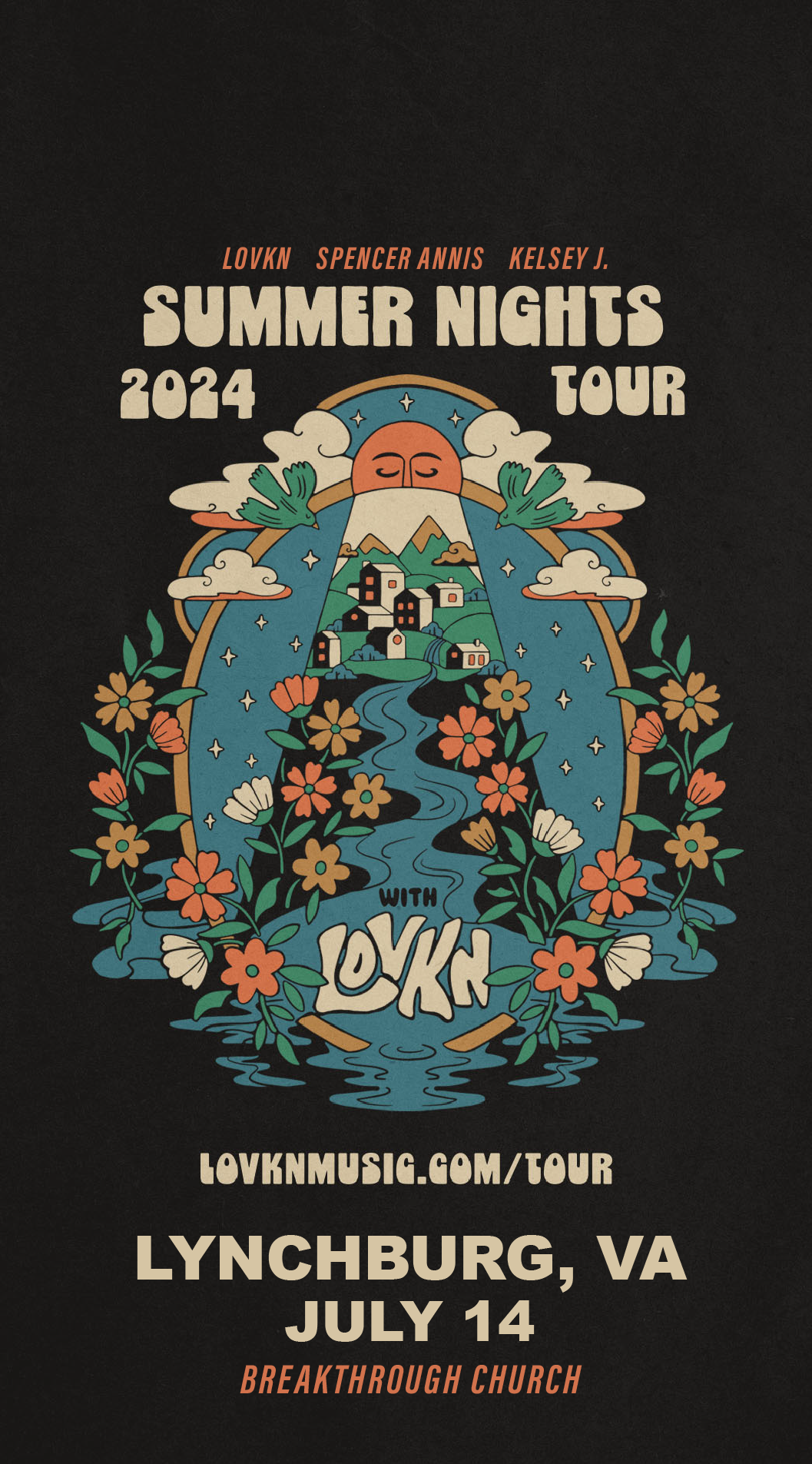 Lynchburg, VA | July 14 | LOVKN Summer Nights Tour 2024 (w/Spencer Annis, Kelsey J.)