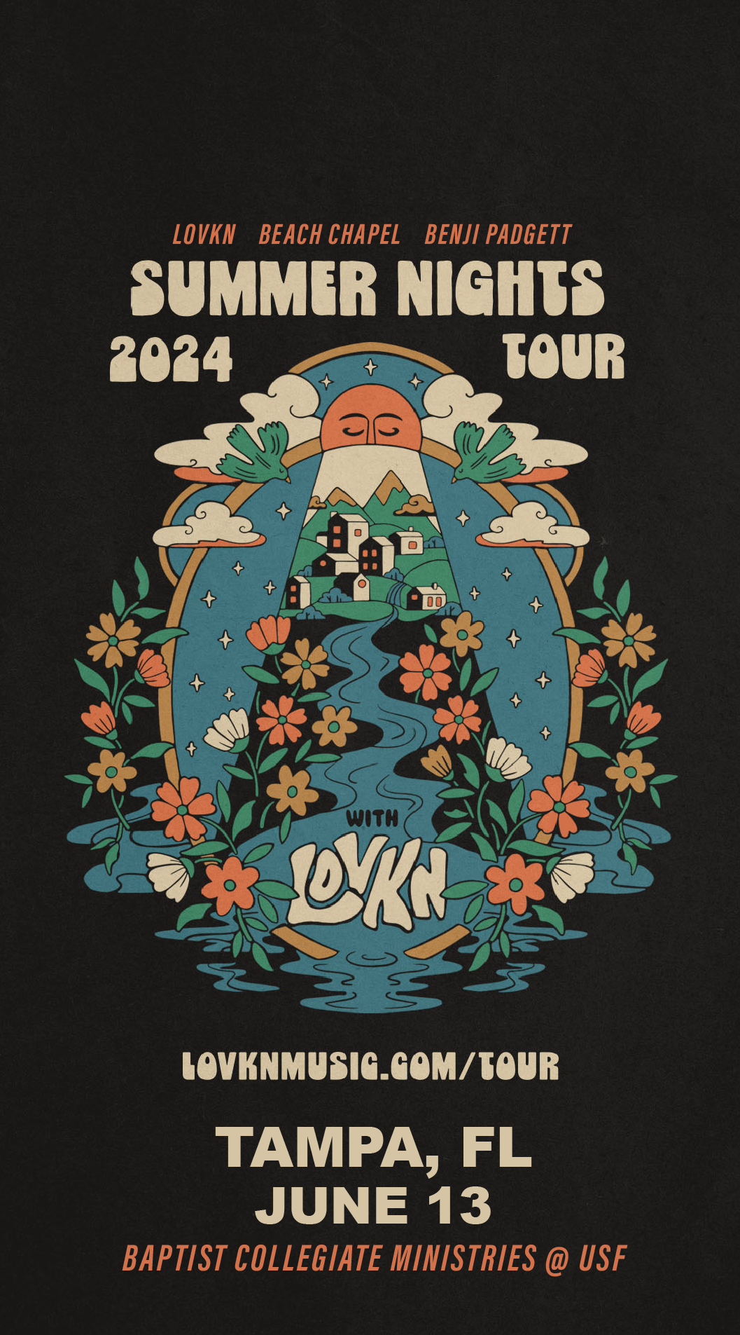 Tampa, FL | June 13 | LOVKN Summer Nights Tour 2024 (w/Beach Chapel, Benji Padgett)